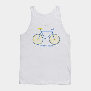 Wandering Around Bicycle Lovers Tank Top